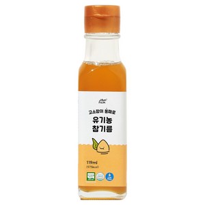 잼먹 유기농 저온압착 통참깨 이유식 참기름, 참깨, 119ml, 1개
