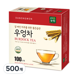 다농원 우엉차 티백, 1g, 100개입, 5개