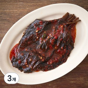 반찬단지 깻잎무침, 1kg, 3개