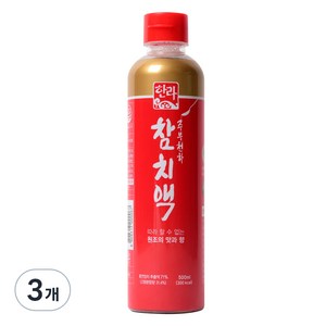 한라식품 참치액, 500ml, 3개