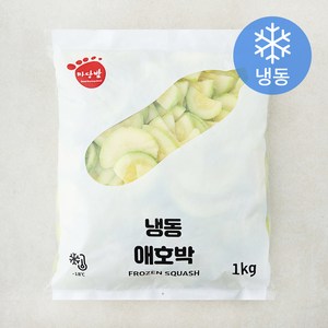 마당발 애호박 슬라이스 (냉동), 1kg, 1개