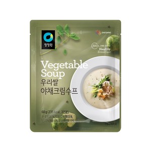 청정원 우리쌀 야채 수프, 60g, 1개