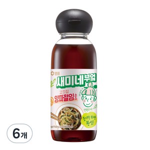 새미네부엌 고깃집 양파절임소스, 300ml, 6개