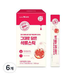 천호엔케어 그대로 담은 석류스틱 30p, 6개, 300ml