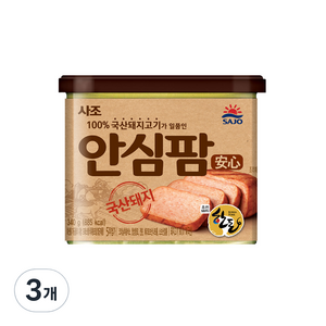 사조 안심팜, 340g, 3개