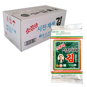 바다친구 소문난 서천 재래 도시락김, 4g, 72개