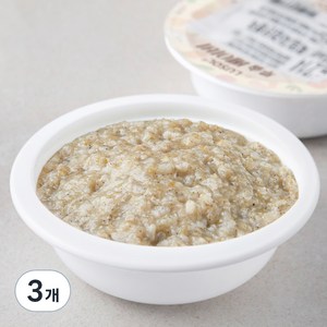 루솔 2단계 7~9개월 흑임자 검은콩죽 이유식 214, 혼합맛(흑임자/검은콩), 180g, 3개