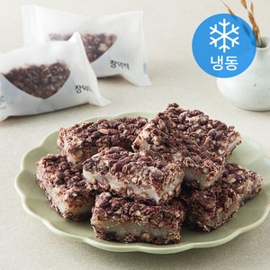 창억떡 입안가득 포근한 통팥찰떡 (냉동), 500g, 1팩