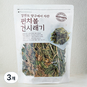 산들 양구 건시래기, 200g, 3개