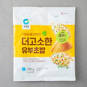 청정원 더 고소한 유부초밥, 280g, 1개