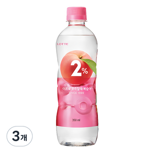 이프로 부족할때 복숭아, 350ml, 3개