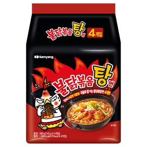 삼양 불닭볶음탕면 145g, 4개