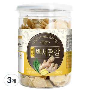 컬러푸드 바삭 백세편강, 200g, 3개