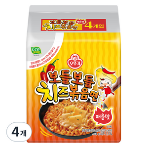 오뚜기 보들보들 치즈볶음면 매운맛 130g, 16개