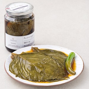 소중한식사 깻잎지, 400g, 1개