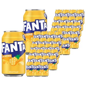 환타 파인애플향, 350ml, 48개