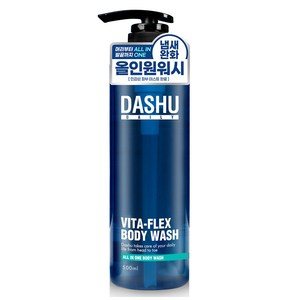 다슈 데일리 비타플렉스 올인원 바디워시, 500ml, 1개
