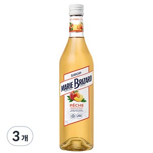 마리브리자드 피치 시럽, 700ml, 3개