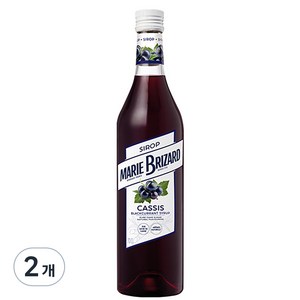 마리브리자드 블랙커런트 시럽, 700ml, 2개