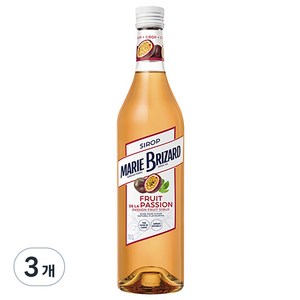 마리브리자드 패션프루츠 시럽, 700ml, 3개