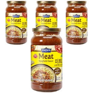 오뚜기 프레스코 토마토 스파게티소스, 400g, 4개