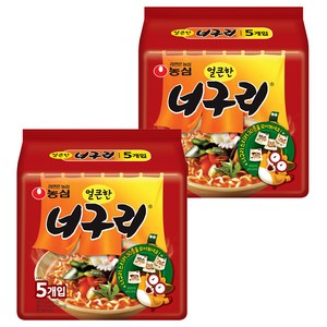 너구리 얼큰한 맛 120g, 10개