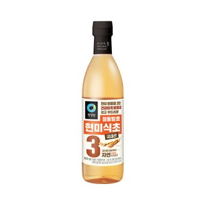 청정원 정통발효 현미 식초, 800ml, 1개