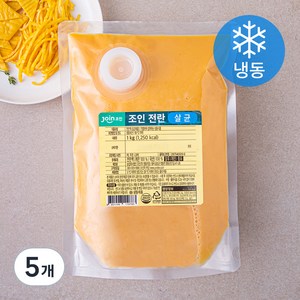 조인 전란액 1kg (냉동), 5개