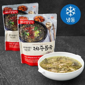 신한에코 제주해녀들이 만든 제주몸국 1~2인분 (냉동), 500g, 2팩