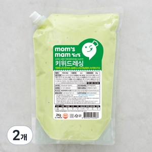 맘스맘 키위드레싱, 2kg, 2개