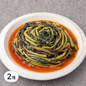 진경 열무김치, 2.5kg, 2개