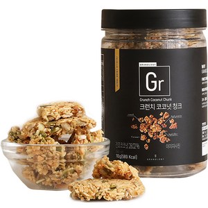 그라놀로지 크런치 코코넛 청크, 110g, 1개