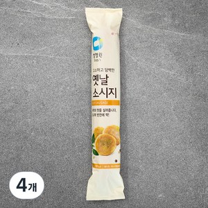 청정원 옛날 소시지, 1kg, 4개