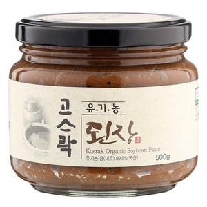 고스락 유기농 된장, 500g, 1개