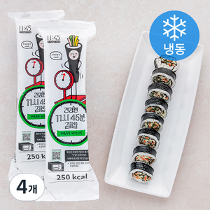 11시45분 해초두부 비건 김밥 (냉동), 220g, 4개