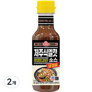 오뚜기 삼겹살 제주식 멜젓소스, 325g, 2개