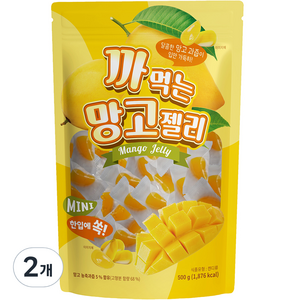 까먹는 망고젤리 100개입, 500g, 2개