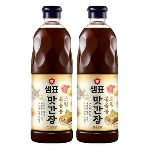 샘표 조림볶음용 맛간장, 860ml, 2개