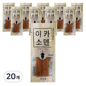 삼호식품 이카소멘 조미오징어, 25g, 20개