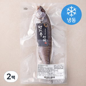 국산 손질 통 민어 (냉동), 250g, 2팩