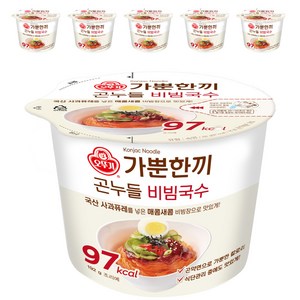 가뿐한끼 곤누들 비빔국수, 192g, 6개