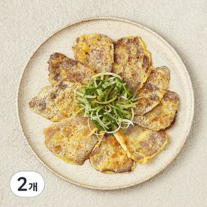 집반찬연구소 소고기 육전과 새콤파채, 240g, 2개