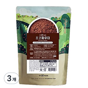 흥국에이치메이드 초코파우더, 1kg, 1개입, 3개, 1000g