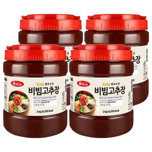 움트리 비빔 고추장, 2kg, 4개