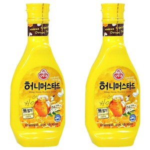 오뚜기 허니머스타드 소스, 535g, 2개
