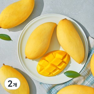 태국산 남독마이 망고 M, 1.7kg(6입), 2개