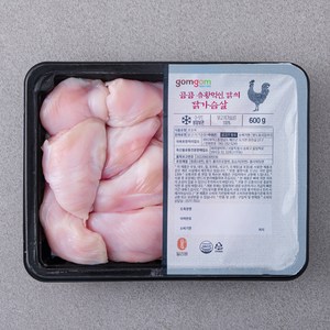 곰곰 유황먹인 닭의 닭가슴살 (냉장), 600g, 1개