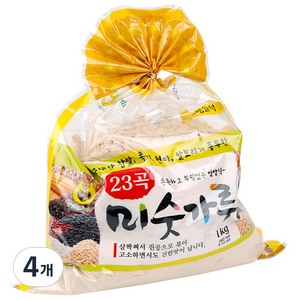 오양식품 23곡 미숫가루, 1kg, 4개