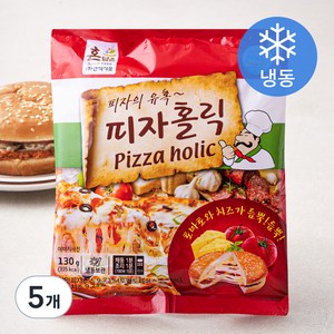 피자홀릭 (냉동), 130g, 5개