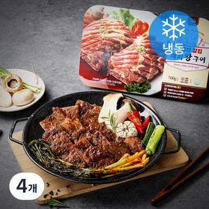 고급진 칼집 돼지 왕구이 (냉동), 700g, 4개